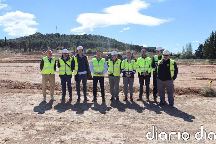 En marcha las obras de las nuevas piscinas municipales de Tudela, que podrían entrar en funcionamiento en verano de 2027