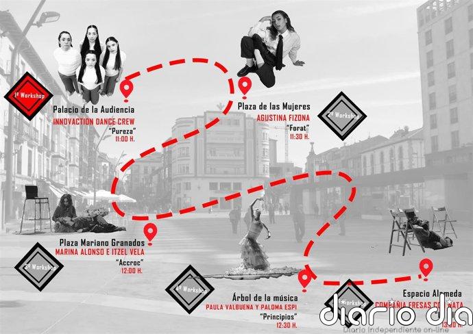 Enclaves de Soria se transformarán en escenarios el 18 de abril por el Día Internacional de la Danza