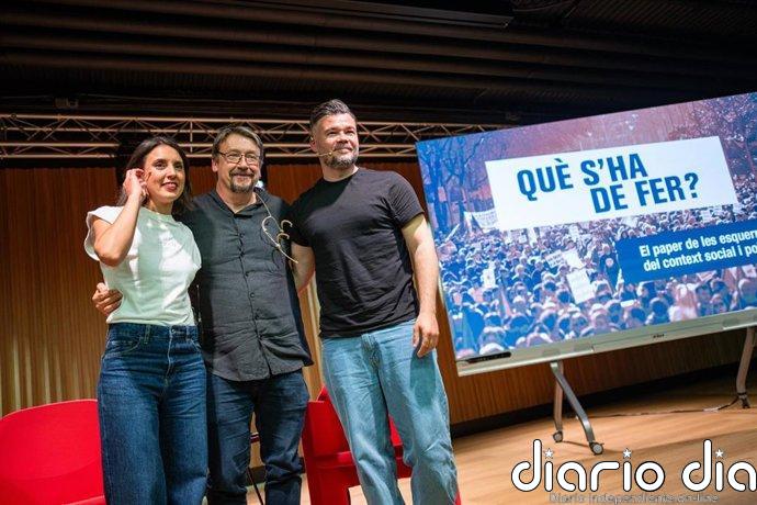 ERC vuelve a desmarcarse de Rufián y varios partidos reciben con frialdad su acto con Irene Montero