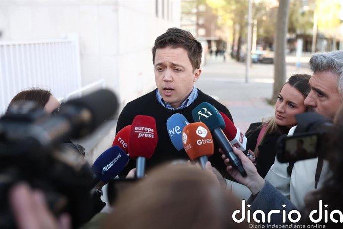 Errejón pide que la justicia haga a Mouliaá "responder por tantas mentiras y difamaciones"