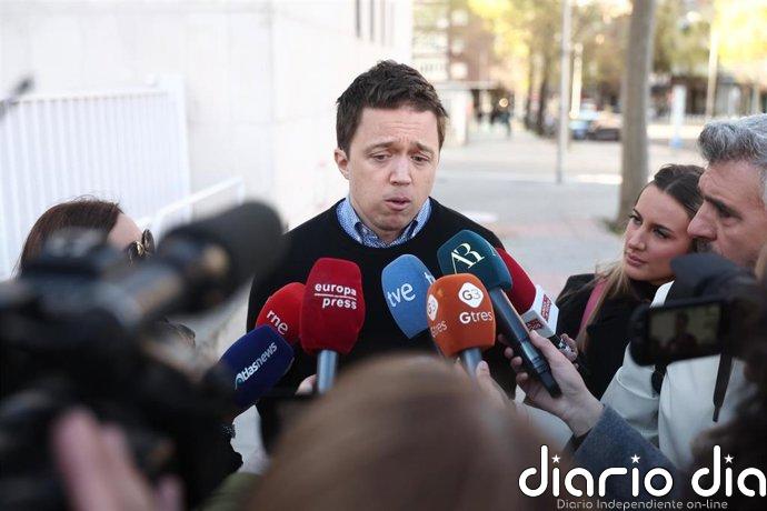 Errejón y Mouliaá afrontan el viernes la tercera cita ante el juez por presuntas calumnias de ella tras dos suspensiones