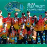 España logra cuatro medallas en el Mundial de marcha por equipos