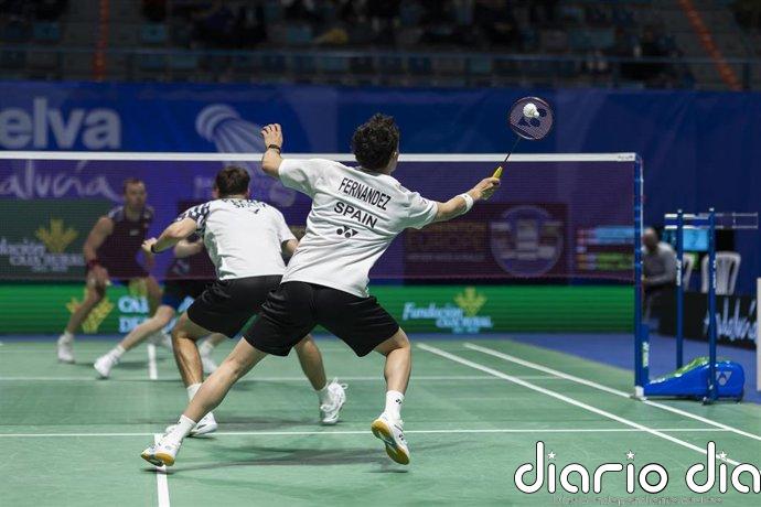 España se queda sin sus bazas en el Europeo de bádminton de Huelva