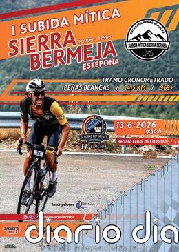 Estepona celebrará la Subida Mítica Sierra Bermeja, competición oficial de ciclismo que se celebrará en junio