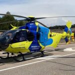 Evacuado en helicóptero un motorista de 58 años tras una caída en un camino en Higueras de las Dueñas (Ávila)