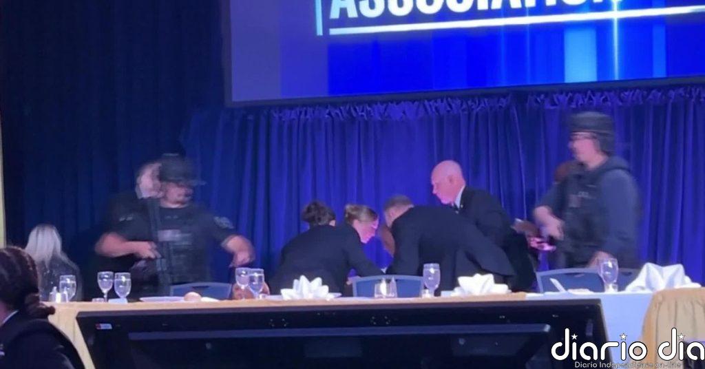 Evacuan a Donald Trump tras un tiroteo en la cena de corresponsales de la Casa Blanca en Washington