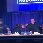 Evacuan a Donald Trump tras un tiroteo en la cena de corresponsales de la Casa Blanca en Washington