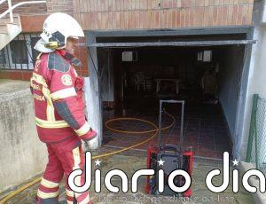 Extinguido un incendio en el garaje de una vivienda en Mazcuerras