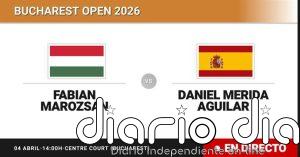 Fabian Marozsan - Daniel Merida Aguilar, en directo hoy: sigue el partido de Bucharest Open