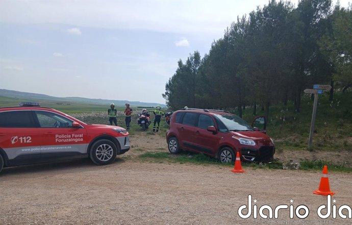 Fallece un hombre de 90 años tras ser atropellado por su propio vehículo en Los Arcos