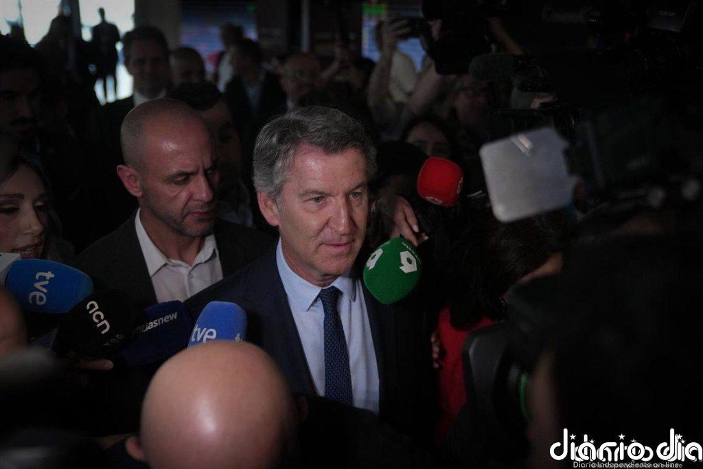 Feijóo apela a la contención ante la "deriva belicista" en el mundo y dice que España no puede ser "lastre" para la UE