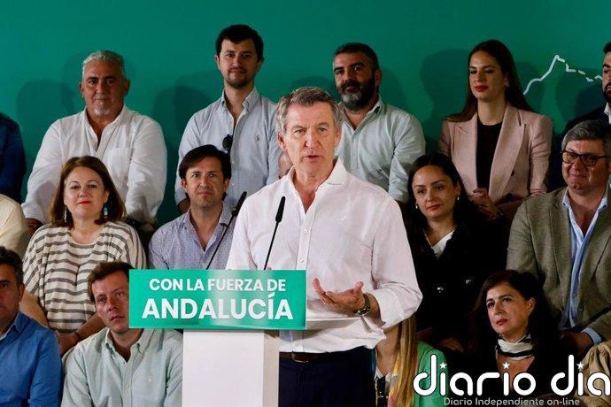 Feijóo asegura que "los récords en corrupción, deuda e impuestos" del Gobierno "han pasado por el Ministerio de Montero"