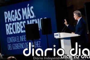 Feijóo dice que la OCDE también "avisa" de la subida de impuestos: "¿Qué hace Sánchez con el dinero de los españoles?"