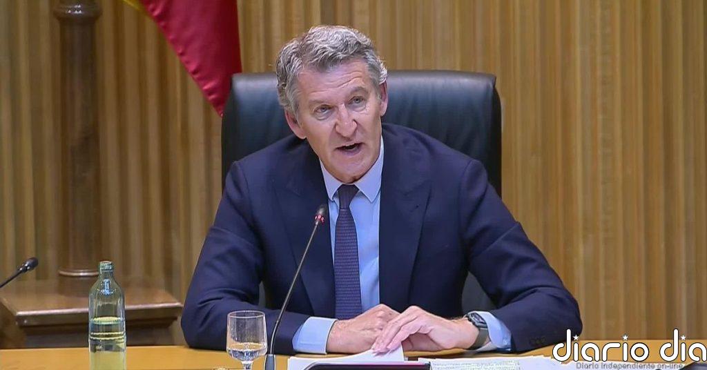 Feijóo dice que Sánchez “ha consentido que se haya robado en su cara” y pide su dimisión por el procesamiento de su esposa