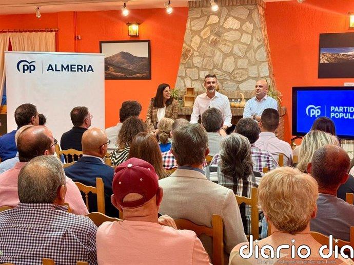 Fernández-Pacheco (PP): El 17M "nos jugamos seguir avanzando con estabilidad o retroceder a la incertidumbre"