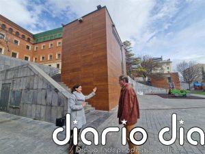 Finaliza la renovación de los cubos de acceso al aparcamiento de la Glorieta de Teruel con 117.161 euros de inversión