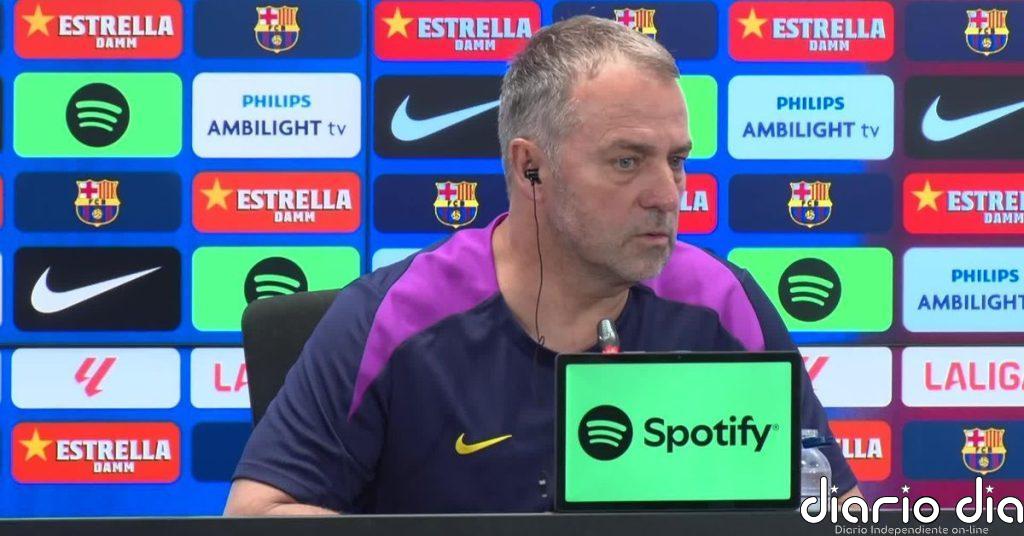 Flick: “Lamine tiene que aprender de esto, jugará el Mundial y volverá más fuerte que antes”