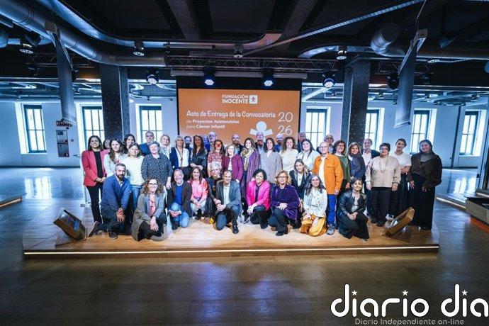 Fundación Inocente, Inocente entrega más de un millón de euros a 53 proyectos para acompañar a menores con cáncer