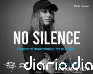Fundación Mutua Madrileña lanza 'No silence': los tenistas se unen contra la violencia de género en Mutua Madrid Open