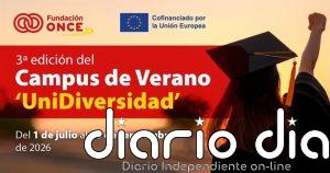 Fundación ONCE busca universidades y entidades para organizar campus de verano para jóvenes con discapacidad intelectual