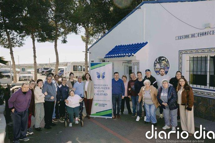 Fundación Unicaja respalda el programa de talleres de envejecimiento activo de Asprodalba en Almería