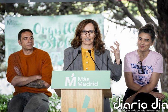 García zanja que las "decisiones las toman militantes" y subraya el "ADN" de Más Madrid: "Ante todo no hagas daño"