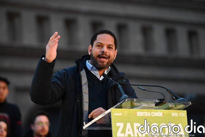 Garriga (Vox): La 'prioridad nacional' es "distinta" en el PP de Aragón que para Ayuso o Feijóo