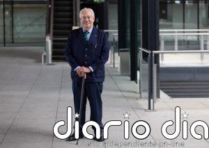 Gonzalo Celorio llega a Alcalá de Henares (Madrid) para la tradicional ceremonia del Premio Cervantes