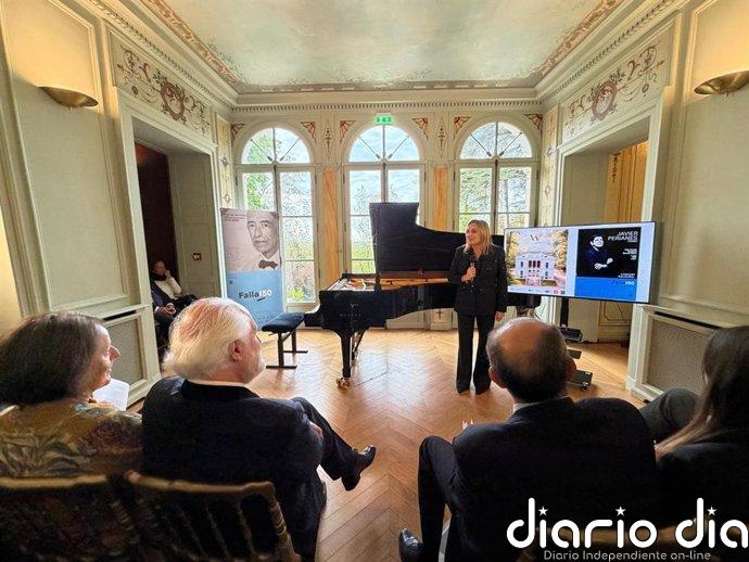 Granada proyecta su dimensión europea con el inicio en París del Año Manuel de Falla 2026