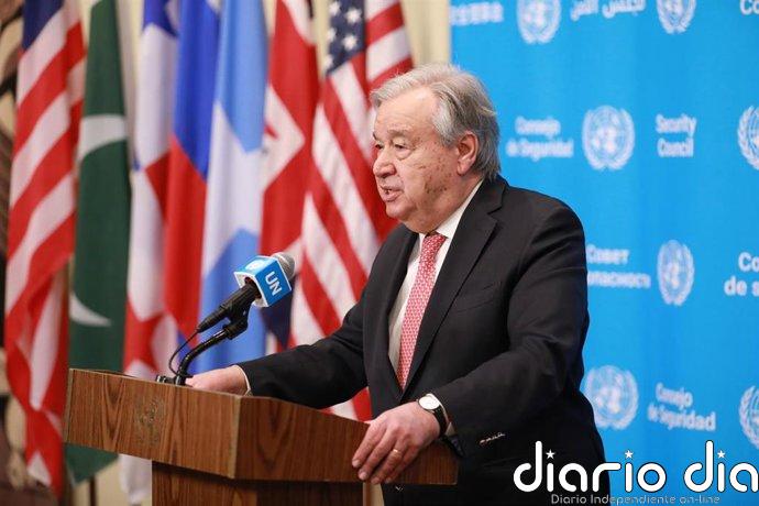 Guterres a EEUU e Israel: "ya es hora de poner fin a la guerra"