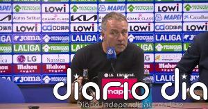 Hansi Flick: “Hemos celebrado la victoria en el vestuario, pero no el título”