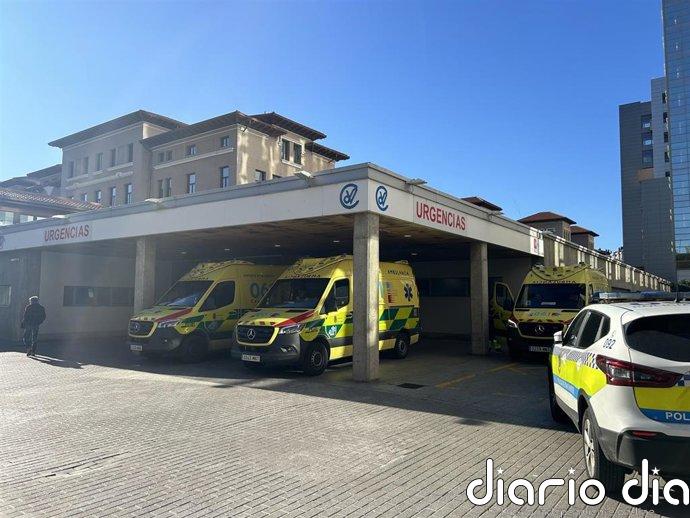 Herida en Santander una menor tras ser atropellada fuera del paso de peatones