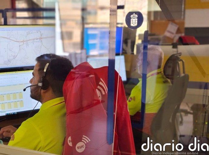 Herido grave un menor de 8 años tras la colisión de un coche contra un muro en Adeje