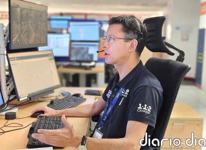 Herido un hombre de 36 años tras la salida de vía de una motocicleta en Tacoronte (Tenerife)