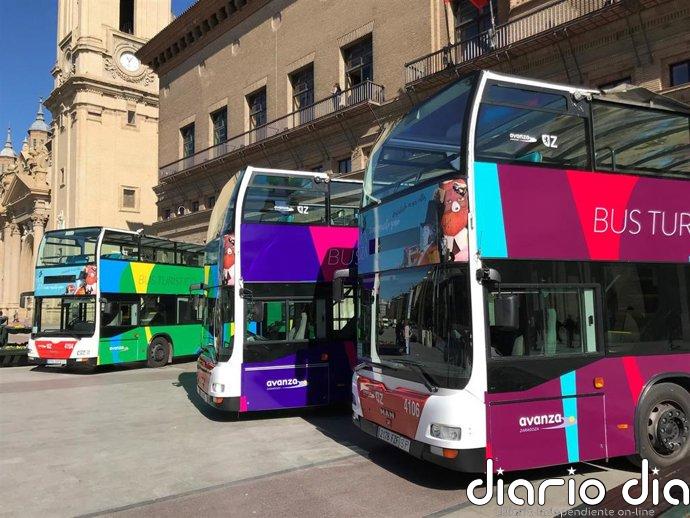 Horeca colabora con Zaragoza Turismo para que los visitantes conozcan la ciudad con el bus turístico