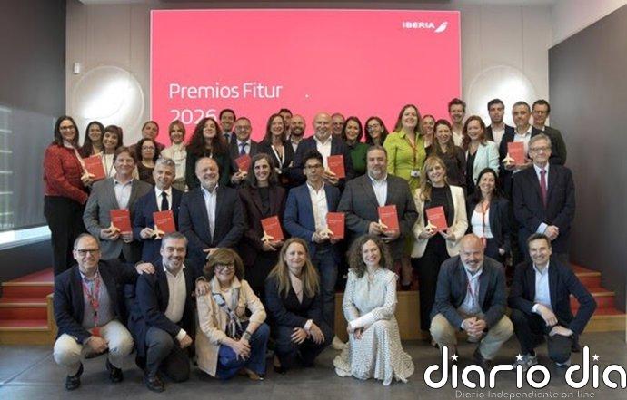 Iberia entrega sus premios Fitur a las mejores Agencias de viajes, empresas y partners