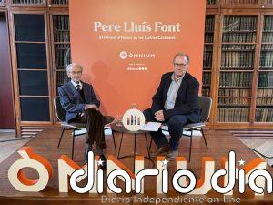 Illa lamenta la muerte de Pere Lluís Font: "La suya fue una palabra sabia, humilde y humanista"