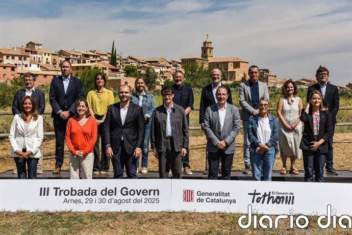 Illa reúne este fin de semana al Govern en Món Sant Benet (Barcelona) en su IV Jornada de Trabajo