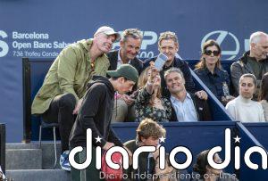 Iñaki Urdangarin, divertida tarde disfrutando del tenis con amigos en Barcelona