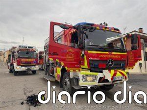 Incendio controlado sin heridos en un taller de San Fernando de Henares deja 3 coches calcinados
