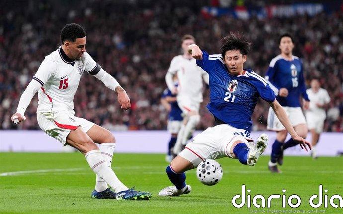 Inglaterra deja dudas sin Harry Kane y cae ante Japón