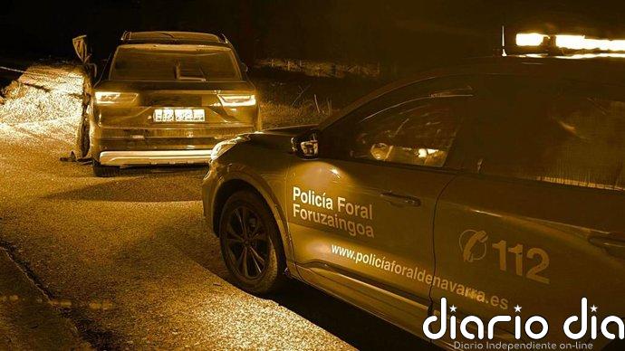 Interceptado un menor con un vehículo tras darse a la fuga de un control policial en Beriáin