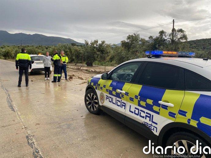 Jaén activa la fase de preemergencia por la tormenta con una veintena de incidencias sin daños graves