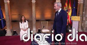 Jorge Azcón jura su cargo de jefe del Ejecutivo autonómico de Aragón de la XII Legislatura