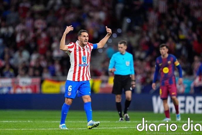 Koke: "Somos justos vencedores, fuimos más contundentes en las dos áreas"