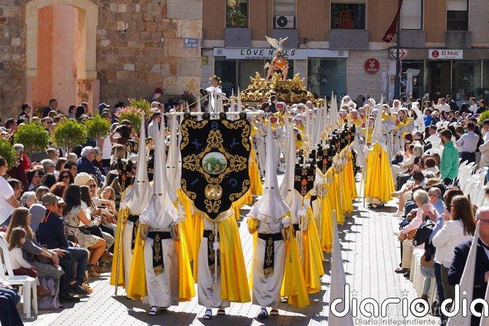 La alegría de la Resurrección inunda las calles de Cartagena en el día más grande de su Semana Santa
