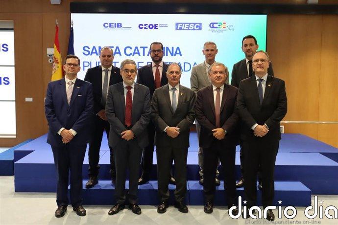 La CEOE defiende el atractivo de Santa Catarina como puerta de entrada a Brasil para las empresas españolas