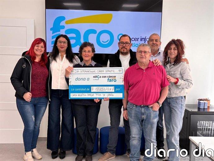 La comida benéfica por el cáncer infantil recauda más de 12.000 euros para apoyar a niños con cáncer y sus familias