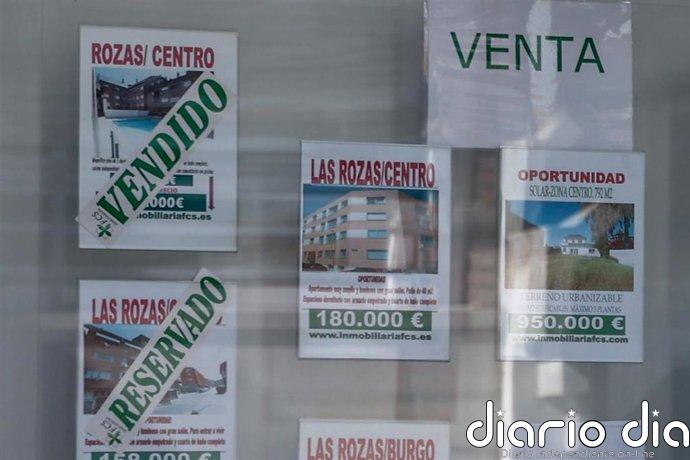 La compraventa de viviendas baja un 3,6% en febrero en Extremadura, hasta las 1.100 unidades, según los notarios