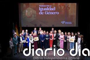La Diputación de Granada entrega sus XIV Premios por la Igualdad de Género a colectivos y personas de la provincia